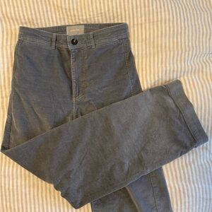 Everlane Gray Corduroy Pants